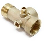 Peny - raccord en laiton 5 voies dn25 1 / 4rservoir  vessie rservoirs sous pression