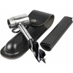 Perceuse � main pour le travail du bois, perceuse de survie manuel avec �tui en cuir, tari�re manuelle ...