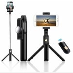 Perche selfie bluetooth � rotation 360�, b�ton r�glable t�lescopique avec support t�l�phone, 3 en 1 selfie ...