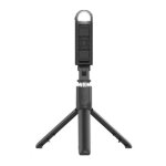 Perche / trpied  selfie, abs / acier inoxydable, tlescopique, 105 cm, noir