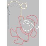 Pre nol non accroch en tube h:105cm 566 led blanc froid, chaud rouge lotti