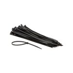 Colliers de serrage en nylon - 4. 8 x 300 mm - noir (100 pcs) velleman ectb300