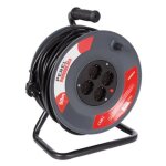 Perel enrouleur de câble, dérouleur câble, rallonge électrique, rallonge intérieure, 4 prises schuko, ... Perel enrouleur de câble, dérouleur câble, rallonge électrique, rallonge intérieure, 4 prises schuko, ...