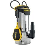 Stanley - pompe immerg�e eaux us�es 1100w - pompe vide cave flotteur int�gr� d�bit max 16500 l / h �l�vation ...