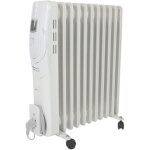 Radiateur � bain d'huile - 2500 w - 11 ailettes - �cran lcd
