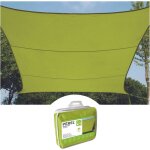 Voile d'ombrage, toile ombrage, toile extrieure terrasse, impermable, protection contre uv, 4 anneaux ...