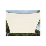 Perel - voile solaire - rectangulaire - 4 x 3 m - couleur : crème gss4430cr ri17330 Perel - voile solaire - rectangulaire - 4 x 3 m - couleur : crème gss4430cr ri17330