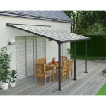Palram - pergola 12. 5m� gris anthracite 704217