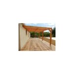 Pergolas adossée, 600cmx400cm, bois douglas français, carport - auvent, abri terrasse Pergolas adossée, 600cmx400cm, bois douglas français, carport - auvent, abri terrasse