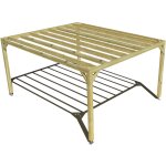 Pergola bois ? 4m x 5m ? ind�pendante ? sens profondeur ? livraison comprise