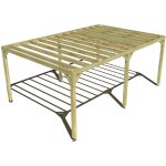 Pergola bois ? 6m x 4m ? ind�pendante ? sens profondeur ? livraison comprise