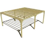 Pergola bois ? 6m x 5m ? ind�pendante ? sens profondeur ? livraison comprise