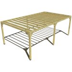 Pergola bois ? 7m x 4m ? ind�pendante ? sens profondeur ? livraison comprise