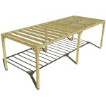 Pergola bois ? 8m x 3m ? ind�pendante ? sens profondeur ? livraison comprise