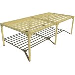 Pergola bois ? 8m x 4m ? ind�pendante ? sens largeur ? livraison comprise