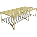 Pergola bois ? 9m x 4m ? ind�pendante ? sens largeur ? livraison comprise