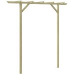 Pergola de jardin 205 x 40 x 203 cm bois vidaxl
