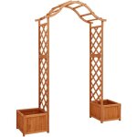Pergola de jardin avec jardinire bois pin massif vidaxl