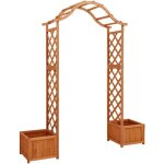 Pergola de jardin avec jardinire bois pin massif vidaxl