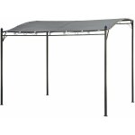 Happy garden - pergola murale 3  2, 5m nice grise