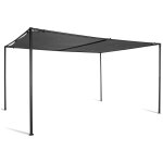 Pergola san jose 3x4 m tonnelle de jardin toile grise tente de réception Pergola san jose 3x4 m tonnelle de jardin toile grise tente de réception