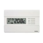 Thermostat mural perry blanc avec �cran 1tpte011b