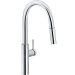 Franke - pescara - mitigeur d'vier fp 5968. 031 avec douchette extractible, chrome 115. 0538. 940