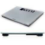 P�se - personne num�rique 200 kg ? �cran lcd lumineux 4, 5 cm ? surface en verre de s�curit� ? alimentation ...