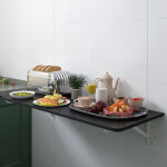 Petit bureau flottant peu encombrant, table murale pliante murale, table de cuisine, table murale, table ...