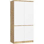 Un petit bureau ind�pendant avec 1 �tag�re pour clavier, ch�ne sonoma, h : 74 cm, l: 80 cm, p 54, 5 cm ...