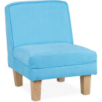 Petit fauteuil pour votre bout de chou, enfants, hlp env. 60 x 45 x 52 cm, chambre d'enfant, bleu - relaxdays ...