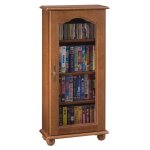 Beaux meubles pas chers - petit meuble vitrine ch�ne 1 porte vitr�e 6 niches l 49. 4 h 105. 8 p 21. 5 ...