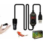 Petit rchauffeur d'immersion pour aquarium, mini chauffage d'aquarium, thermoplongeur usb pour eau sale ...