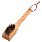 Petite brosse de barbecue en bambou 30 cm