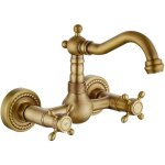 Robinet cuisine mural antique mitigeur de baignoire bronze rotation 360 chaude et froide disponible