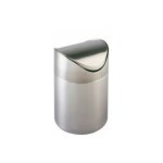 Poubelle wenko otranto inox satin 3 litres 16 cm salle de bain poubelle cosmtique design petite poubelle ...