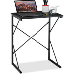 Petite table de travail hxlxp 75x60x40 cm meuble compact pour ordinateur, pour lap top mdf et m�tal, ...