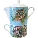 Petite th�i�re avec tasse fleurs - allen designs