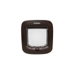 Petsafe - chatiere a puce électronique 22 x 23. 9 cm - brun Petsafe - chatiere a puce électronique 22 x 23. 9 cm - brun