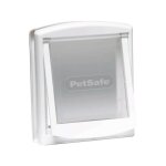 Petsafe porte a 2 voies pour chiens 715 petit blanc chatiere pour chiens 411395