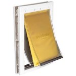 Petsafe - porte pour animaux pour conditions climatiques extr�mes (m) - chati�re pour chien moyen, economie ...