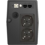 Onduleur phasak essential interactive 600 va - modèle ph 9464, protection contre les surtensions, régulateur ... Onduleur phasak essential interactive 600 va - modèle ph 9464, protection contre les surtensions, régulateur ...