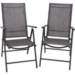 Chaises de jardin chaises de salle  manger pliantes et inclinables chaises de salle  manger de patio ...