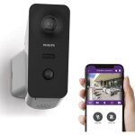 Philips - camra extrieure motorise et connecte + autotracking - welcomeeye view 531050