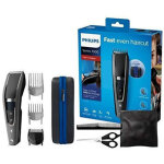 Philips - tondeuse � cheveux avec lames en titane, 3 peignes de guidage, 28 r�glages de longueur, 90 ...