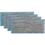 Lot 4 lingettes pour robot braava jet m6 serpillre lavable rutilisable