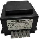 Phonovox - transformateur de piscine 100va 230 / 12v 50 - 60hz. ip - 00 bloc d'alimentation tp31100