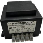 Phonovox - transformateur de piscine 100va 230 / 12v 50 - 60hz. ip - 00 bloc d'alimentation tp31100