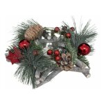 Paris prix - photophore centre de table soir 20cm vert