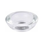 Photophore en verre 'chauffe - plat' 7cm transparent